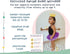 MonSensory 32.5 in. Long Montessori Pull Up Bar for Babies | Excercise Guide, Hand-Made, Assembled, Quality Wooden Toy