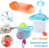 MoraBaby Sets, 36 Set Bath Toy Foam Bath Letters and Numbers, Floating Squirts Animal Toys with Fishing Net
