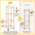 Pmbqifay Stuffed Animal Storage/Organizer Cute Wooden Stuffed Animal Zoo Storage Plush Toy Holder Cage for Nursery