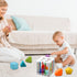 Baby Sensory Shape Sorter Blocks Toy, Montessori Educational Learning Toys for Babies Toddlers 6-18 Months Gifts