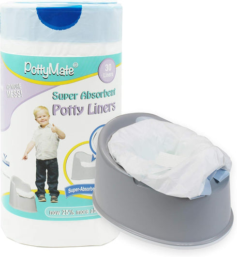 Disposable Potty Liners Pack of 30 Liners - Never Clean A Potty