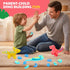 1-3, Playset, JoyCat Magnetic Wooden Dinosaur Building Toys for Toddlers Build and Take Apart Dino Montessori STEM Fine
