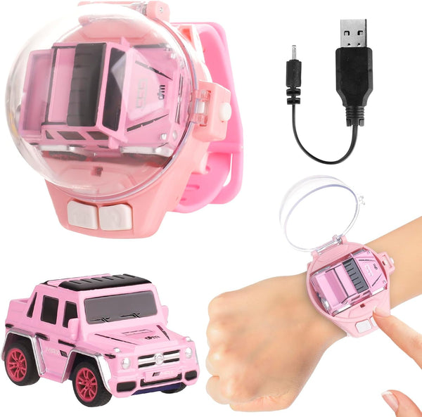 SitertCF Watch Remote Control Car Toy for Kids,New Mini 2.4 Ghz Racing Game