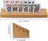 Large Wooden Playing Card Holders Tray, Organizer for Kids Seniors Adults, Premium Solid Beechwood, Best Gifts