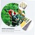 Lemon Color Portable Changing Pad - Soft Travel Diaper Cushion