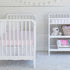100% 2 Pack Universal Fit Crib Sheets - Natural Soft Jersey Knit Cotton for Standard Crib and Toddler Mattress - (Pink