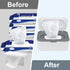 Sarlamd Flushable Wipes Dispenser for Compatible with Cottonelle, Refillable Wet Wipe Holder with Easy Pull Design
