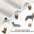 30X40 Swaddle Blanket Bohemian Shepherd Dog Cotton for Infants, Receiving, Lightweight Soft Swaddling for Crib