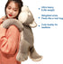 Doireum 3.3 lbs 19.6 inch Weighted Stuffed Animals, Weighted Husky Stuffed Animal Plush Toy Cute Huskies Plush Animals