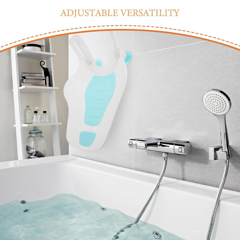 ZUNOXAZ Counter 21" Infant Sink Bather: Baby Sink Bath, Buttock Support Washing Tool for Bathtub Daily Use, Portable