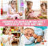 Libima 80 Pack 18-24 Inch 12 Baby Doll Diapers Paper Reborn Doll Diapers Refill for Newborn Dolls Accessories Underwear
