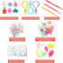 24 6+ XKDOUS Colors Rubber Band Bracelet Kit, Bracelet Making Kit for Art and Craft, Rubberband Bracelets kit for Kids