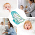 Generic Compact Toddler Bath Seat - Lightweight Infant Bathing Aid, Portable Cleaning Support | Adjustable Folding Tub