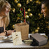 yofit Da Vinci Code Mini Cryptex Lock Puzzle Box - Valentine's Day Gift with Hidden Compartments for Notes, Jewelry