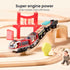 Set 3 4 5 Tiny Land Battery Operated Action Locomotive Train - Powerful Engine Bullet Train Compatible with Major Brand