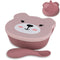 TUM TUM Suction Bowl for Baby, Toddler Bowl with Lid & Spoon,