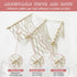 DOEGUAIY Hammock Hammock Stuffed Animal Net or Handmade Net for Stuffed Animals Corner Wall Hanging for Storage