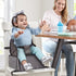 2 1 Backpack Contours Explore in Portable Booster Seat & Diaper Bag, Foldable Infant Chair for Restaurants or Dining