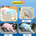 Dolphin Stuffed Animals Plush Pillow Super Soft Sea Animal Plush Toys Dolls for Boys Girls Sleeping Cushion Gift (50cm/19.68in, Blue)