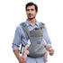 YEMKEZO Cozy (Summer-Gray) Baby Carrier Newborn to Toddler,Newborn Carrier with Head Support, Baby Holder Carrier