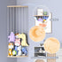 Upgraded Stuffed Animal Storage Organizer, Stuffed Animal Hammock Corner & Net for Plushie Toys with Moon Zoo Pattern