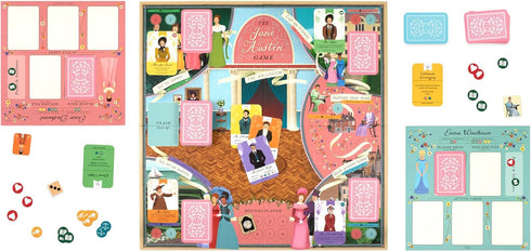 The Jane Austen Game - An Immersive Boardgame to Play as Your Favorite Austen Heroine