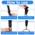 Xinjoduz 2 Xindojuz PCS Stroller Hooks for Bags, Multipurpose Stroller Straps with Large Carabiner Clip for Hanging