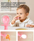 6 Pcs Baby Spoons and Forks for Baby Led Weaning, Toddler Utensils for Self-Feeding