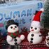 BANBBUR 9Pack Build a Snowman Kit, Snowman Crafts for Kids, DIY Christmas Stocking Stuffers