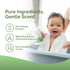 8.5 oz Organyc Baby Shampoo & Body Wash with Skin-Nurturing Cotton Seed Oil, Gentle Kids Body Wash, Naturally