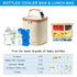 Breast Pump Parts Storage Cooler Bag for Breastmilk