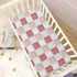 EtherSpher 52''x28'' Oil on Canvas Red and White Checkered Pattern baby bedding crib bedding for crib sbanas de cuna