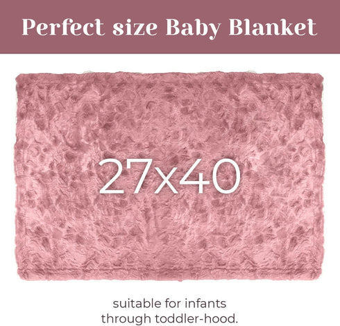27x40 Inch berry bebe Luxury Receiving Blanket, Personalized Baby Blankets, Personalized Baby Gifts, Boutique Style