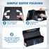Trading Card Storage Box with Magnetic Closure, Fits 800 Cards, 200 Toploaders, Easy to Assemble (3 Pack)