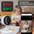 CQH 2 4 Baby Monitor with Camera and Audio, WiFi Indoor Video Baby Camera with Mount, Motion & Cry Detection, Temp