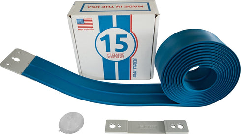 Blu Track Classic Starter Set - 15 Ft Track for Kids to Build and Race