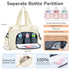 Tenot Diaper Bag Tote with Pacifier Case, Baby Bag for Women with Shoulder Straps, Travel Diaper Tote for for Mom