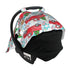 Schgap Christmas Baby Car Seat Covers Canopy Nursing Cover Breastfeeding Baby Carrier Cover Carseat Canopy for Shower