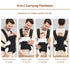 4-in-1 Backpack IULONEE Carrier Adjustable Baby Sling Newborn to Toddler Ergonomic Hipseat Baby Convertible Lightweight