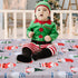 Cozy 52x28 inches Christmas Crib Sheets Boy, Baby Sheets Fitted Crib Christmas Sheets Breathable Fits Standard Size