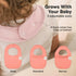 8-Pack Organic Baby Bibs for Baby Girls, Baby Boys - Absorbent Drool Bibs for Spit Ups, Cotton Cloth Baby Bibs