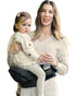 Grownsy Ultra-Comfy Baby Carrier with Hip Seat, Enhanced Safety, Hands-Free Support for