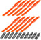 uxcell RC Propellers CW 8060 8x6 Inch 2-Vane Fixed-Wing for Airplane Toy,