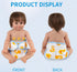 17-22 inch 3 Set Reborn Baby Dolls Diapers & Swaddle Blanket & Hat for Reborn Dolls Clothes Accessories Pcs