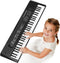 MusicForset 61 Keys Kids Piano Keyboard Toy with Mic Portable Electronic Piano for