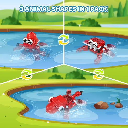 30 Packs 810 Set 6+ INSOON Animal Party Favors for Kids, PCS Mini Animal Building Block Toy for Goodie Bag Fillers