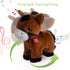 Singing Dancing Horse Stuffed Animal, Music Rocking Ponny Plush Toys Farm Horse Stuffed Animal Interactive Toys
