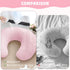 Hooyax Baby Waterproof Nursing Pillow Cover, Stretchy Nursing Covers for Breastfeeding Pillows, Adorable Infant Feeding