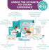 Set 512 Tovla Jr. Kids Ice Cream Science Kit | Make Real Ice Cream with Reusable Tools | STEM Learning Activity & Gift