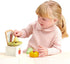 Set 3+ Tender Leaf Toys - Market Scale - Beautiful Grocery Weighing Scales Toy for Pretend Play for Kids